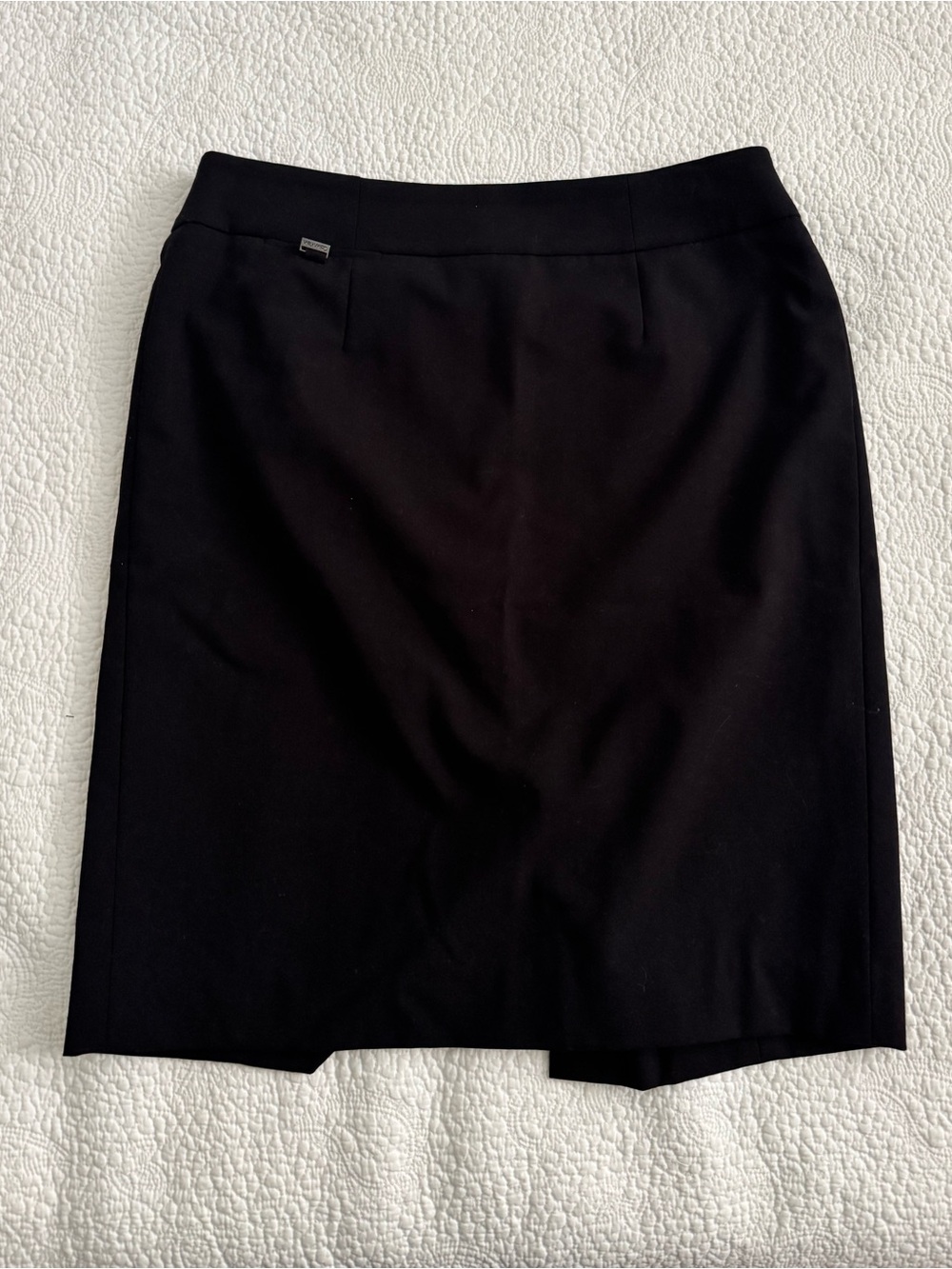 Calvin Klein Black Tailored Pencil Skirt - Classic Workwear, Petite 6